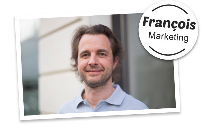 François Deschamps, Marketing Directeur Associé, co-Fondateur